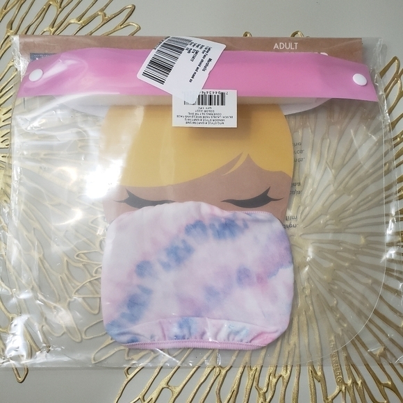 Tye Die Face Shield and Mask S - Picture 3 of 10